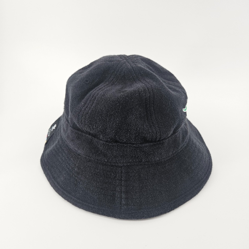 Adidas Pixar Bucket Hat Womens OSFW Black Terry Cloth Disney Cap Embroidered - Picture 5 of 10